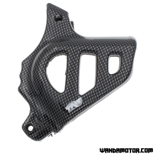 Front sprocket cover Minarelli AM6 plastic carbon